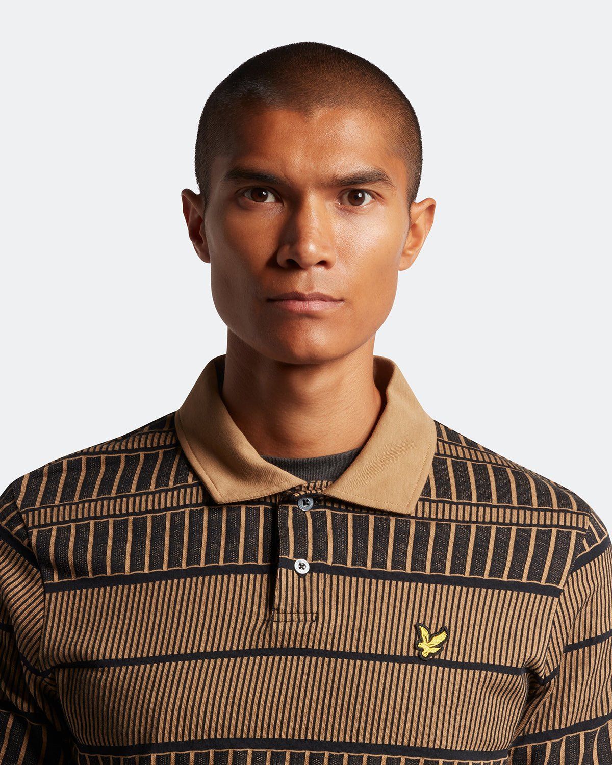 Grid Polo Shirt sold by Lyle & Scott product image thumbnail 4