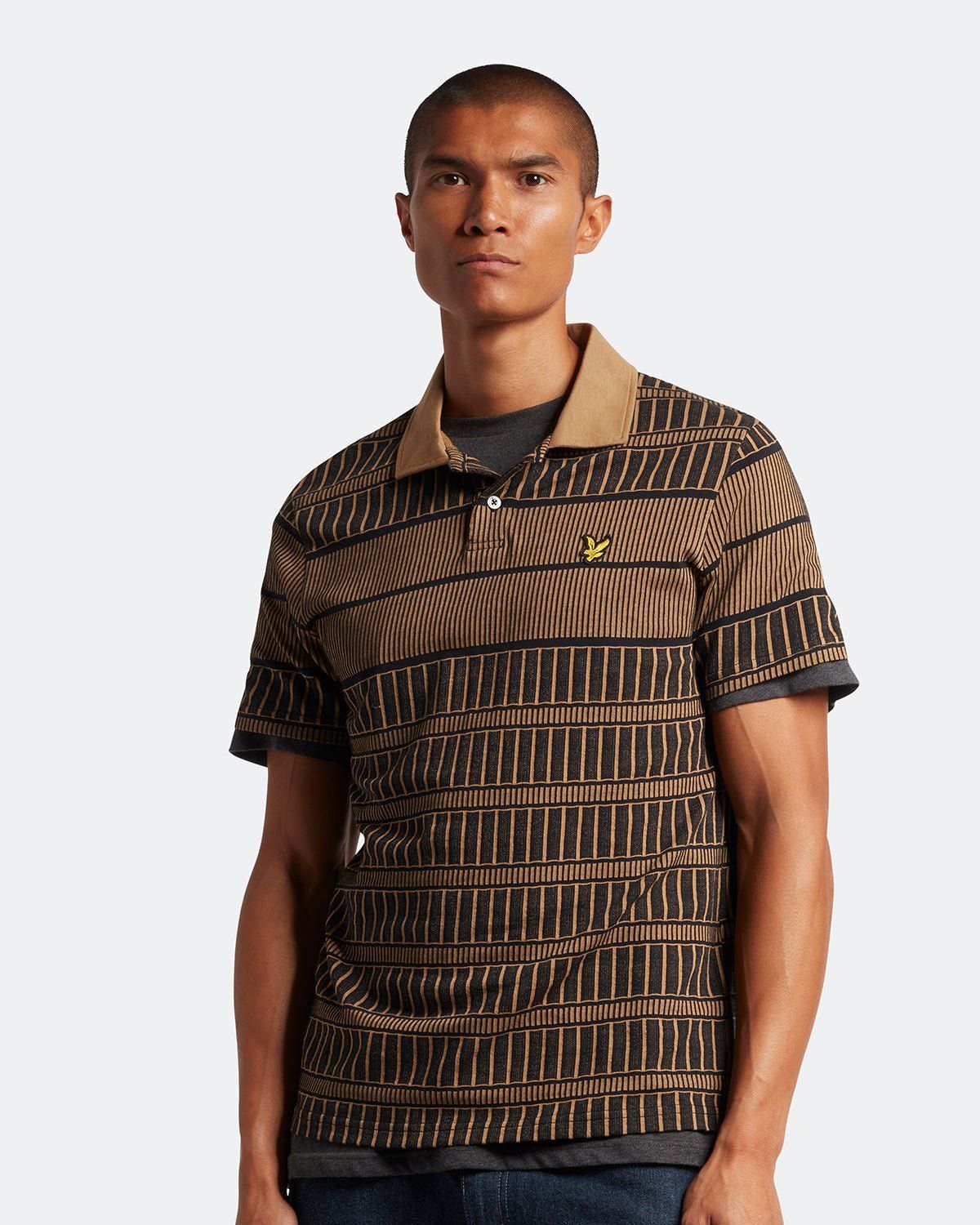 Grid Polo Shirt sold by Lyle & Scott