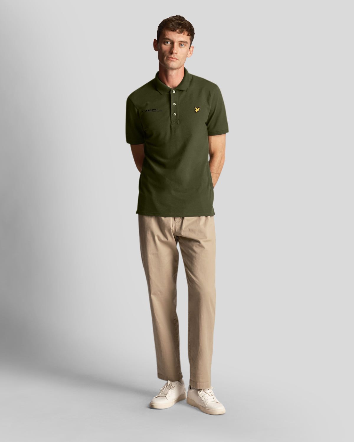 Plain Polo Shirt Co-Ordinates Print sold by Lyle & Scott product image thumbnail 2