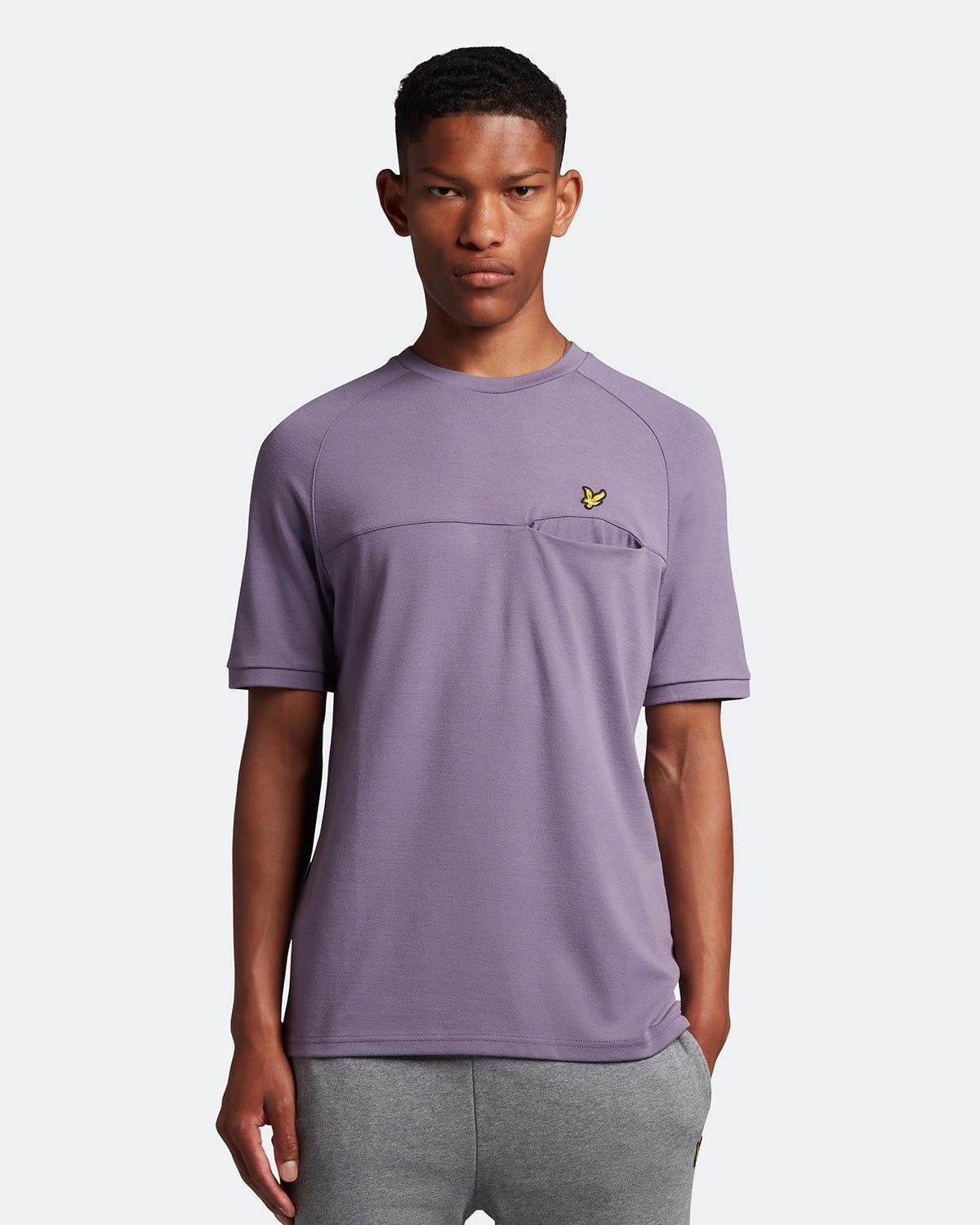 Half Raglan Pocket T-Shirt sold by Lyle & Scott
