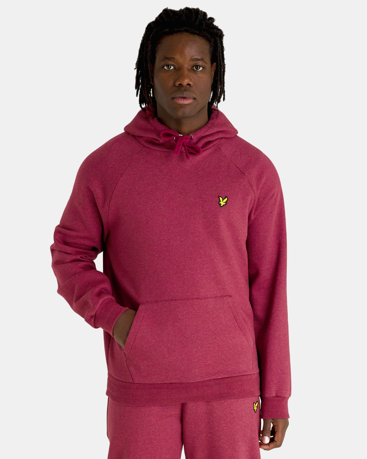 Raglan Racked Hoodie sold by Lyle & Scott