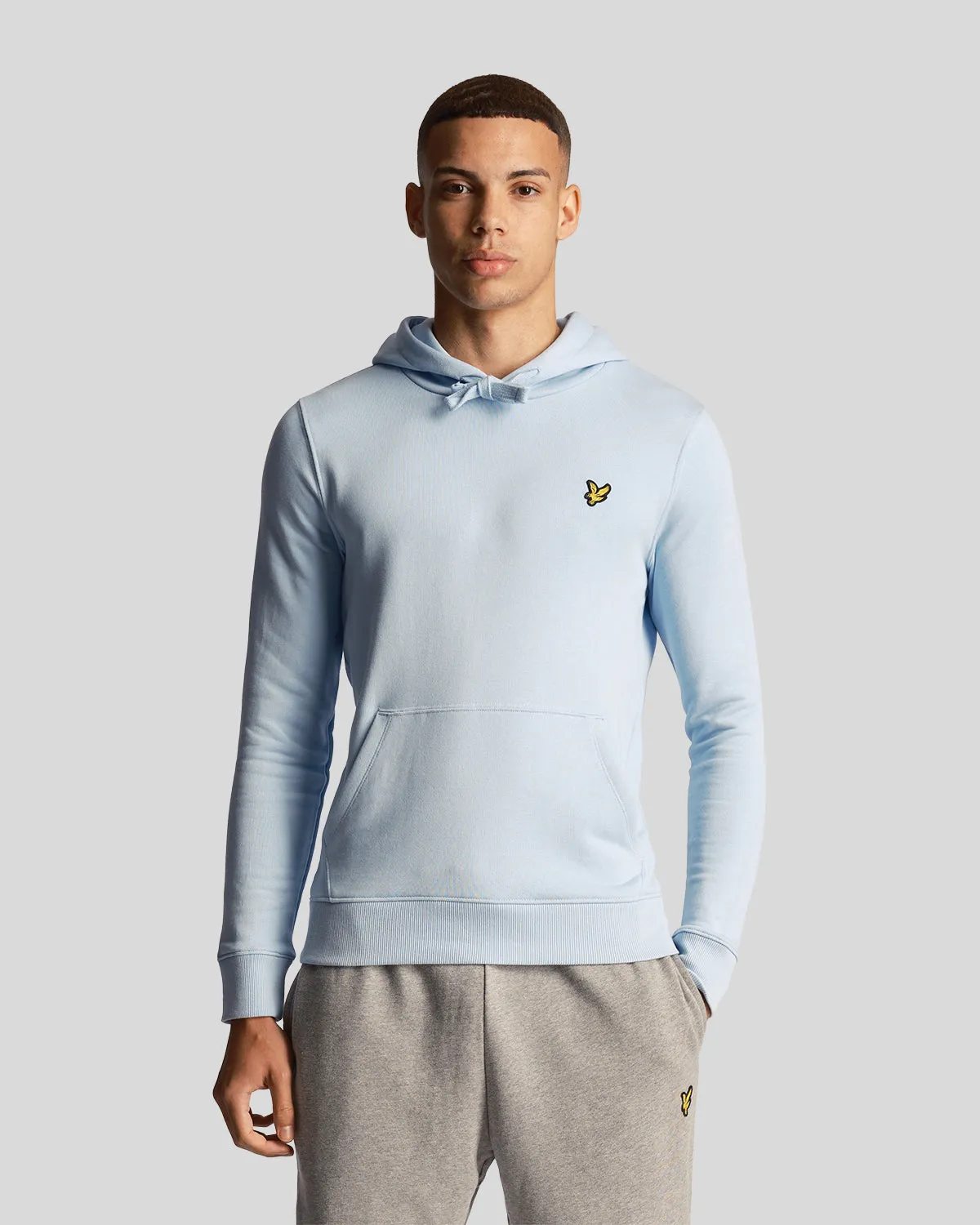 Loopback Cotton Hoodie sold by Lyle & Scott
