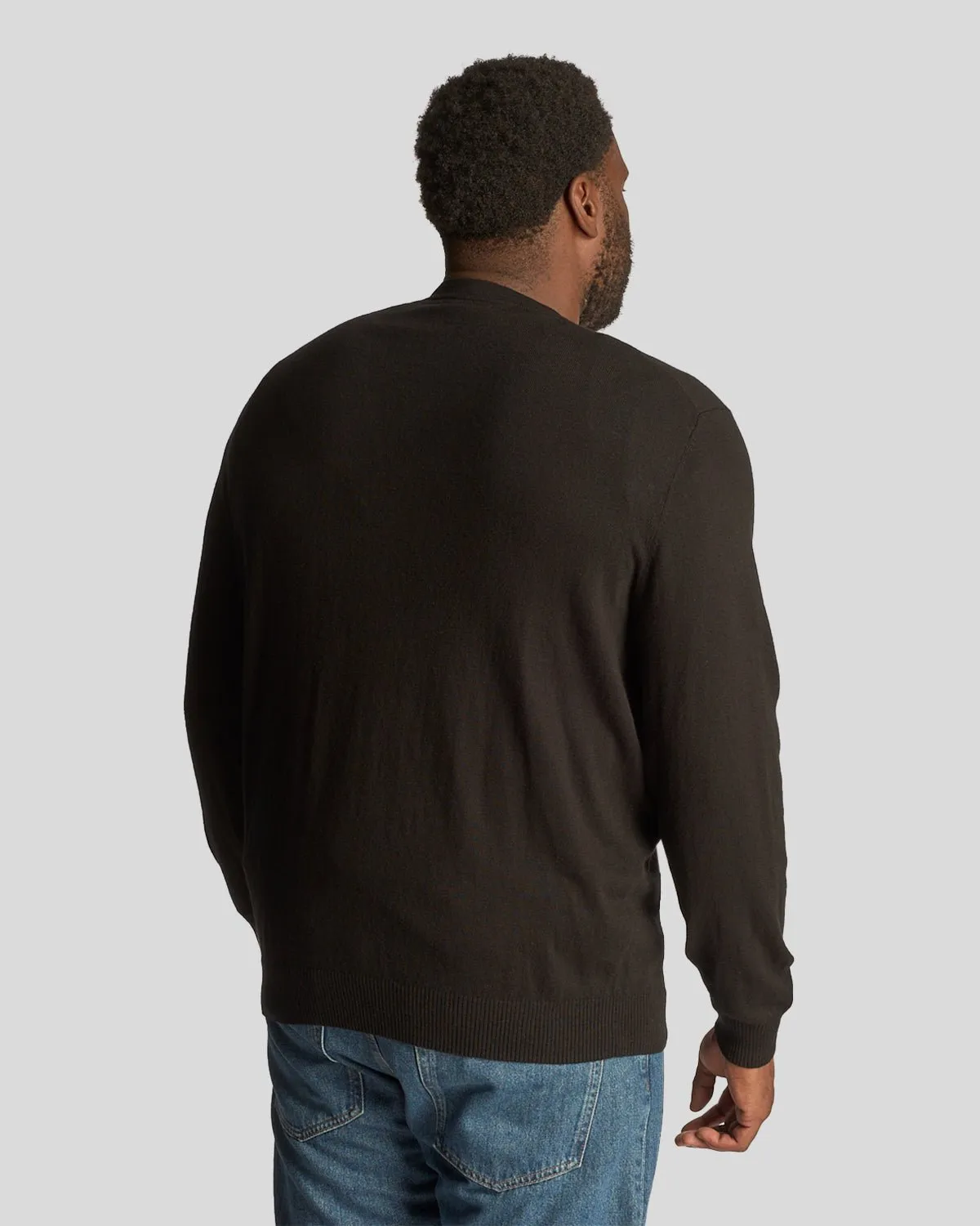 Cotton Merino Crew Neck Jumper Plus sold by Lyle & Scott product image thumbnail 3