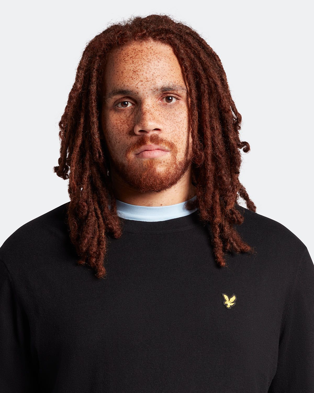 Cotton Merino Crew Neck Jumper Plus sold by Lyle & Scott product image thumbnail 2