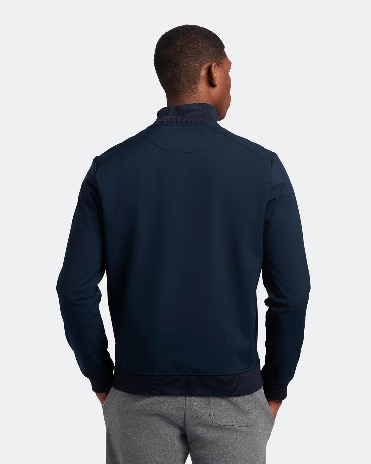 Zip Through Funnel Neck Soft Shell Jacket sold by Lyle & Scott product image thumbnail 3