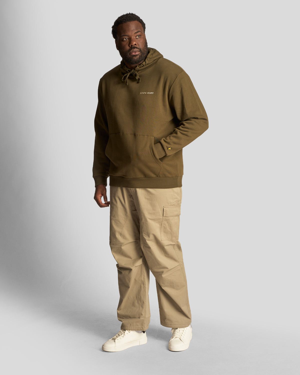 Embroidered Hoodie Plus sold by Lyle & Scott product image thumbnail 2