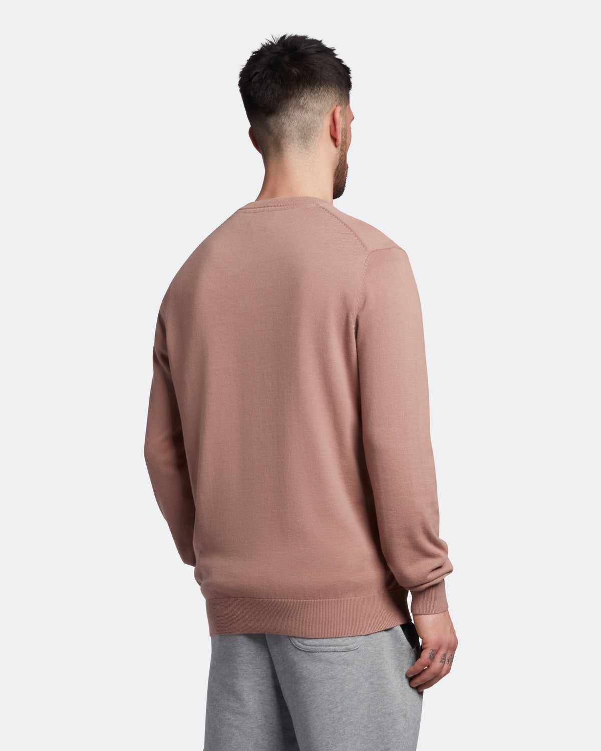 Cotton Crew Neck Jumper sold by Lyle & Scott product image thumbnail 3