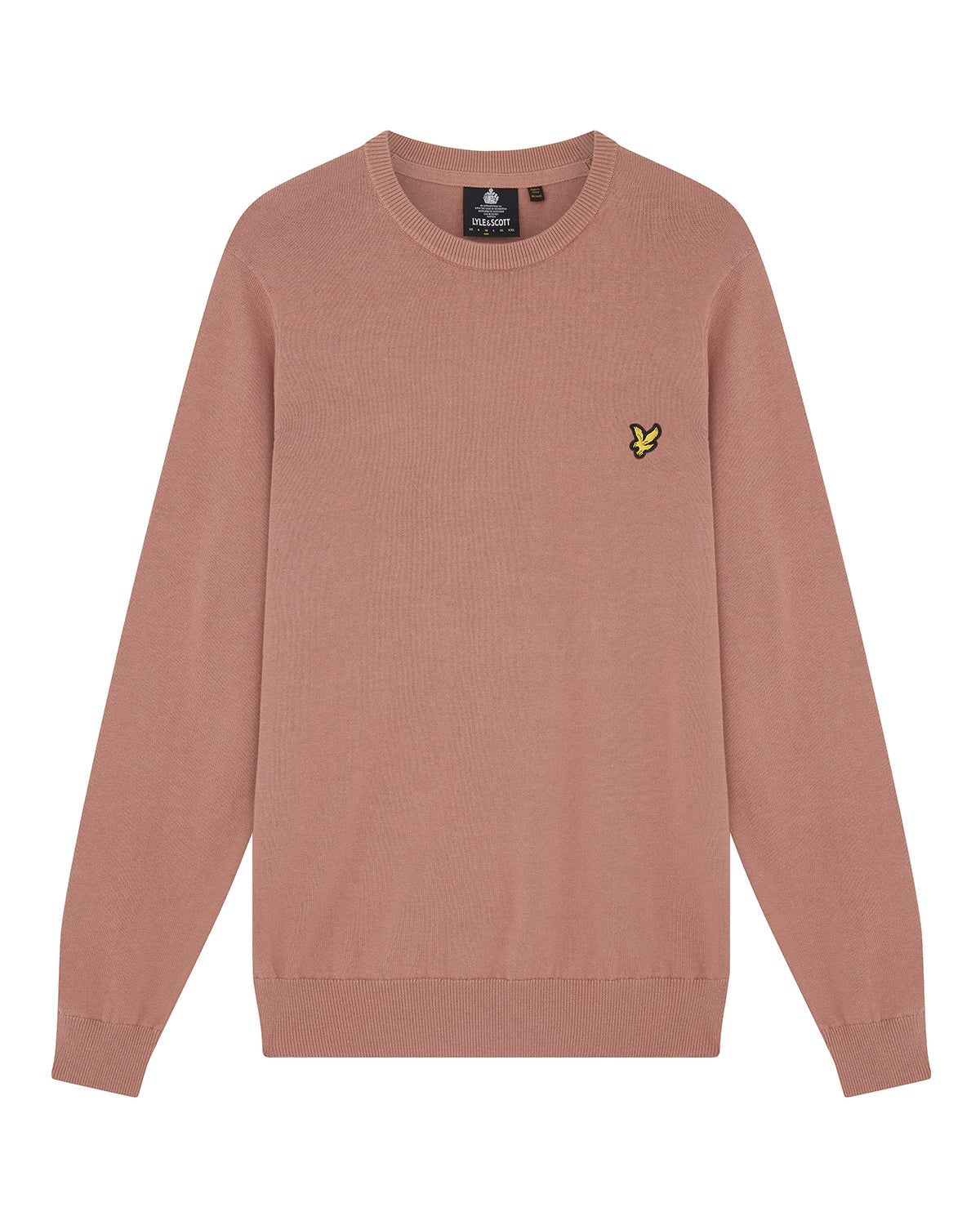 Cotton Crew Neck Jumper sold by Lyle & Scott product image thumbnail 5