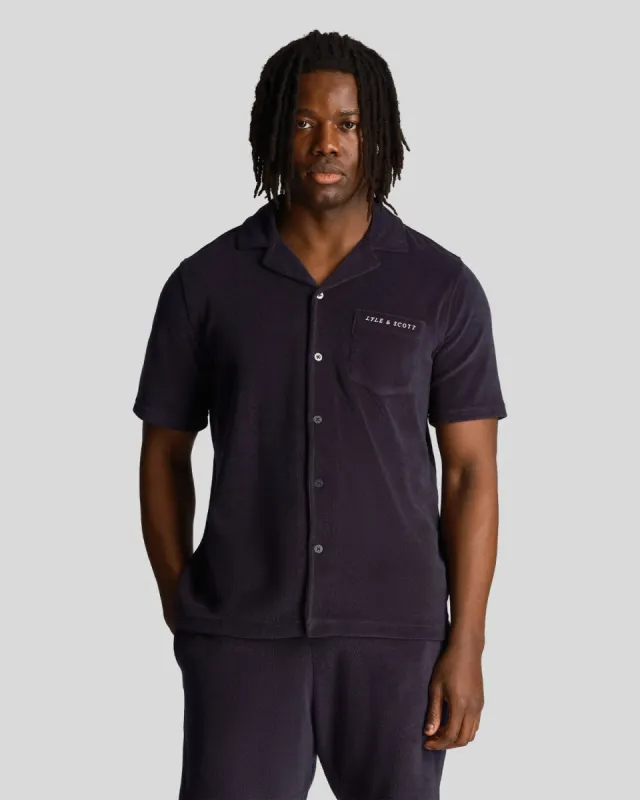 Towelling Resort Shirt sold by Lyle & Scott