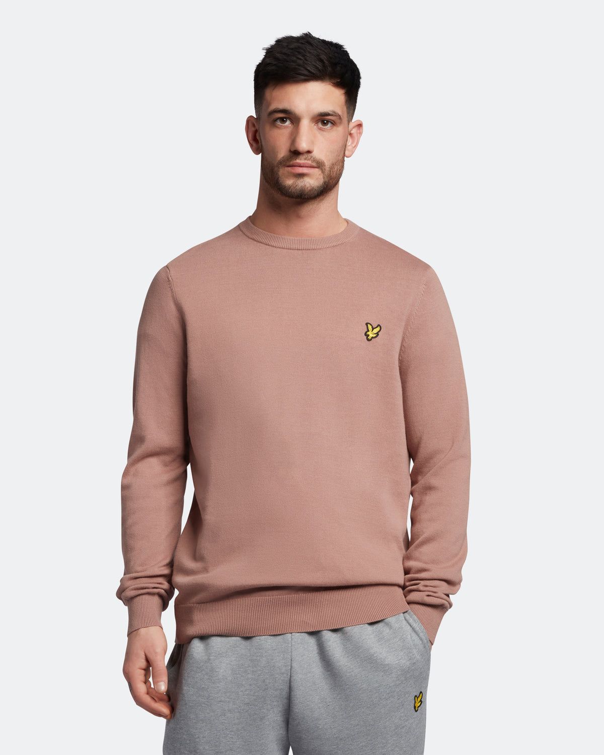Cotton Crew Neck Jumper sold by Lyle & Scott