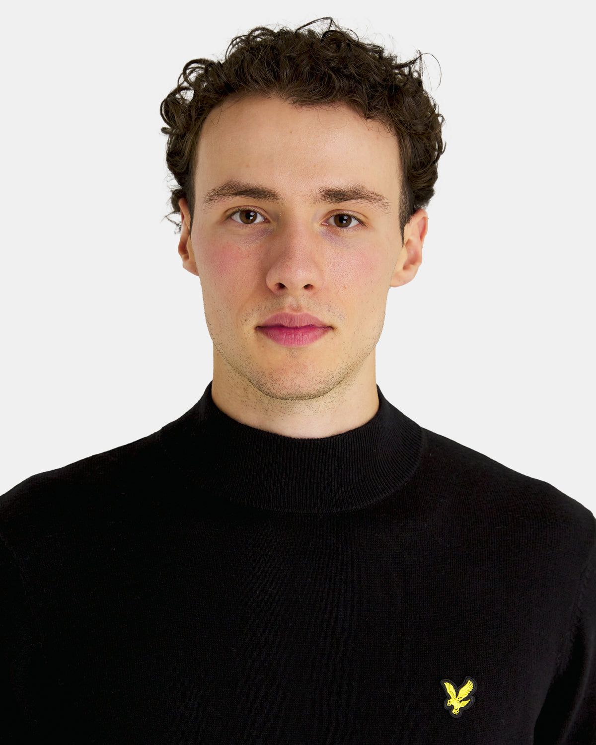 Roll Neck Merino Jumper sold by Lyle & Scott product image thumbnail 4