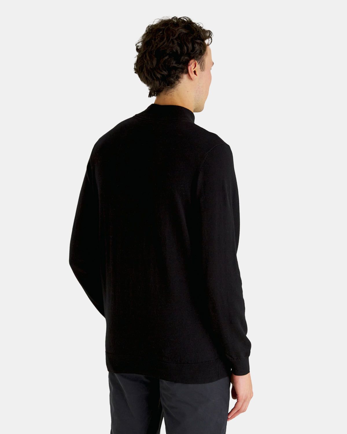 Roll Neck Merino Jumper sold by Lyle & Scott product image thumbnail 3