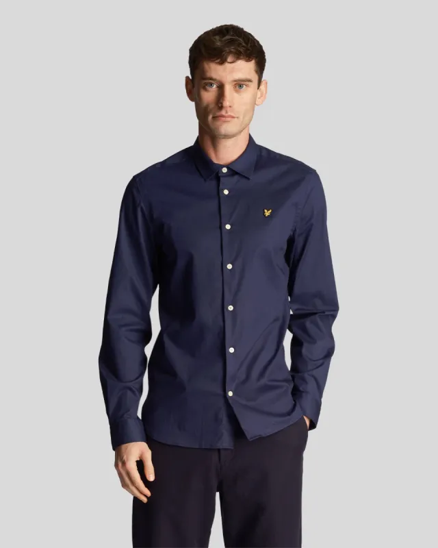 LS Slim Fit Poplin Shirt sold by Lyle & Scott