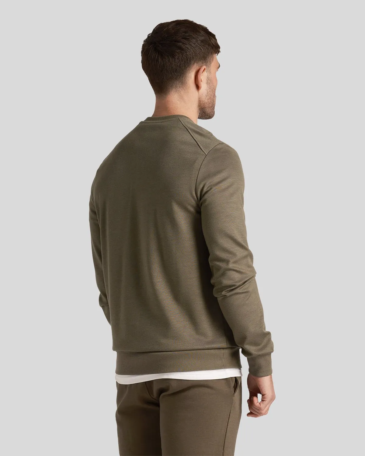 Sports Crew Neck Fly Fleece Sweatshirt sold by Lyle & Scott product image thumbnail 3