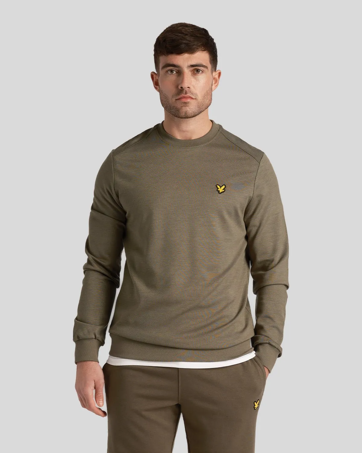 Sports Crew Neck Fly Fleece Sweatshirt sold by Lyle & Scott