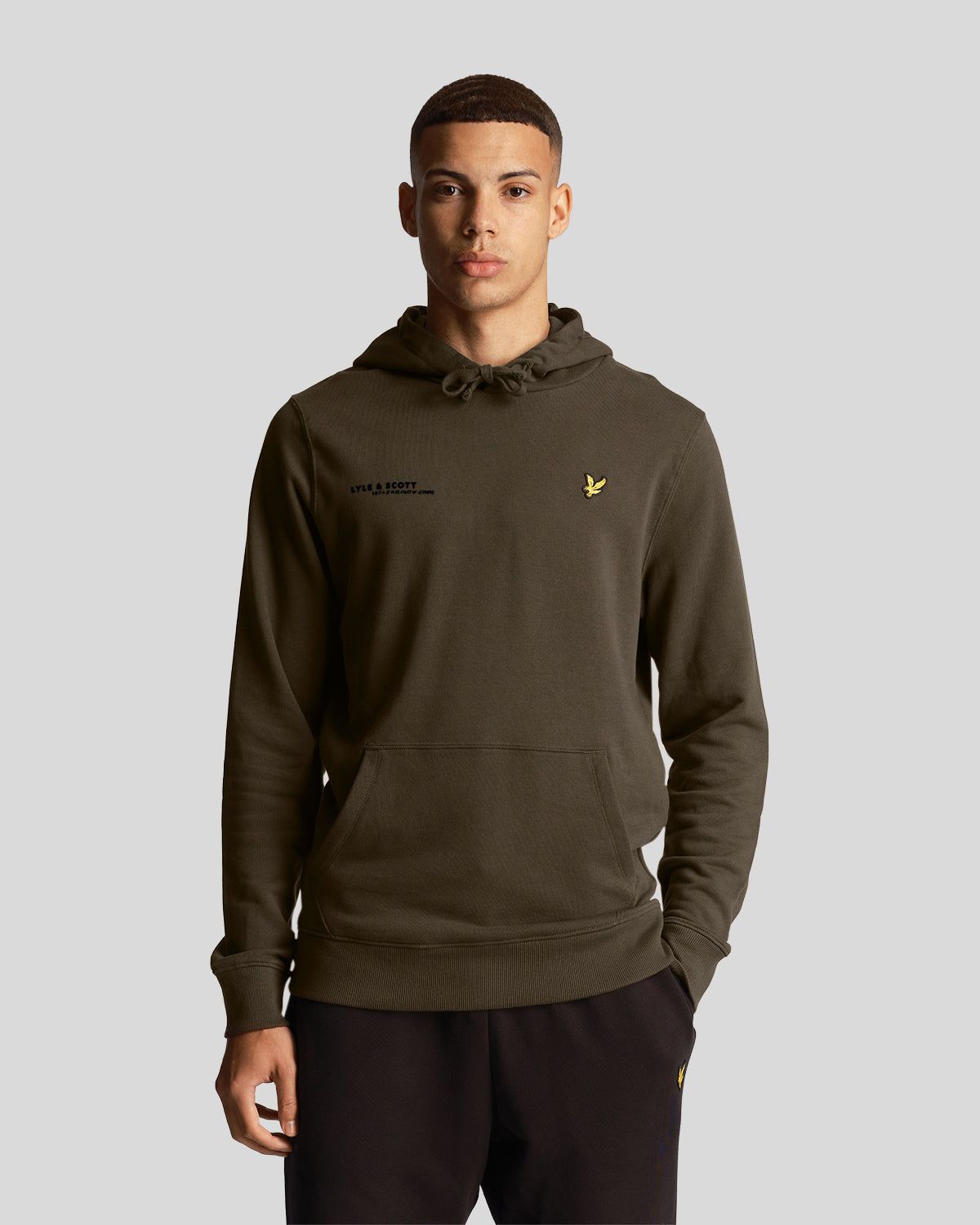 Pullover Hoodie Co-Ordinates Print sold by Lyle & Scott