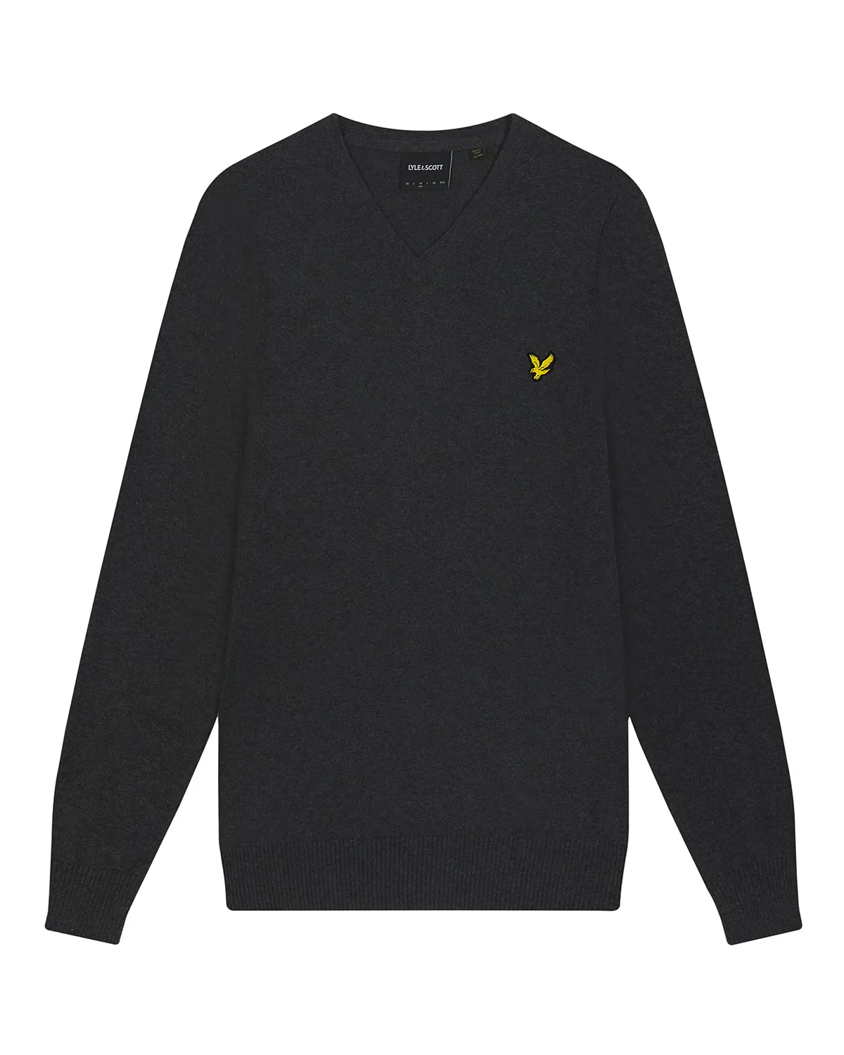 Cotton Merino V Neck Jumper sold by Lyle & Scott product image thumbnail 5