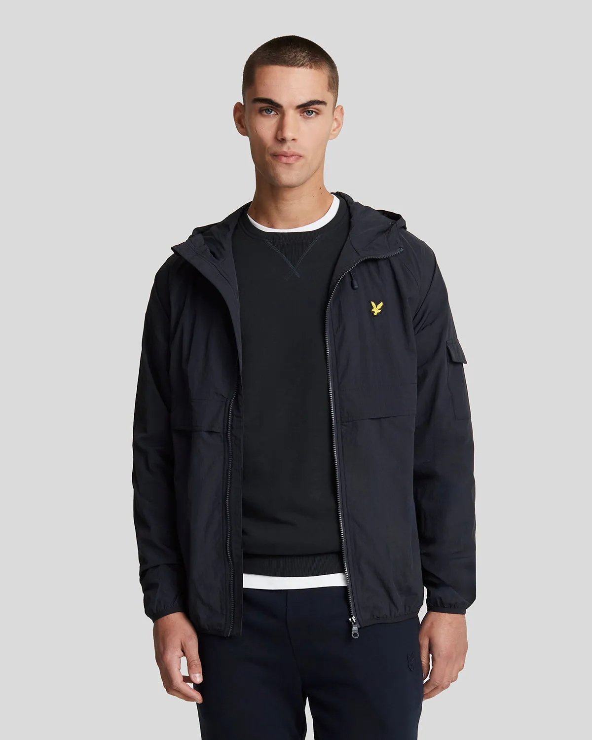 Hooded Windbreaker Jacket sold by Lyle & Scott
