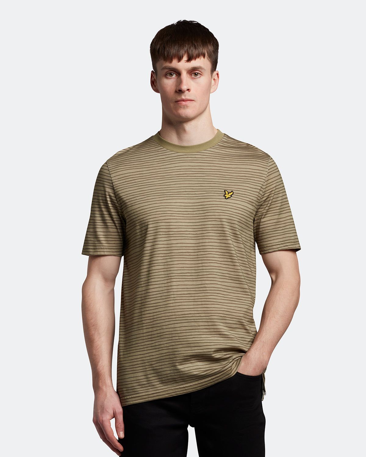 Breton Stripe T-Shirt sold by Lyle & Scott
