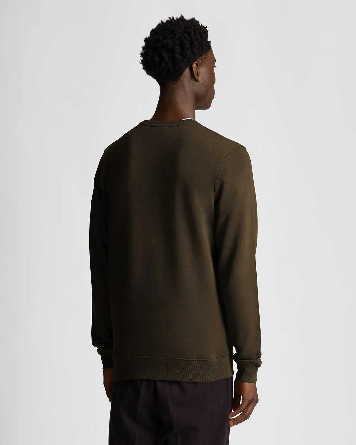 Tonal Eagle Crew Neck Sweatshirt sold by Lyle & Scott product image thumbnail 3