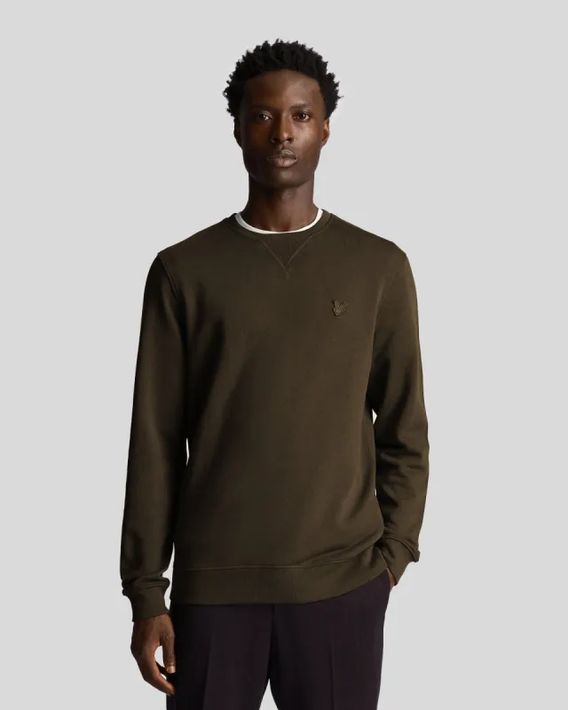 Tonal Eagle Crew Neck Sweatshirt sold by Lyle & Scott