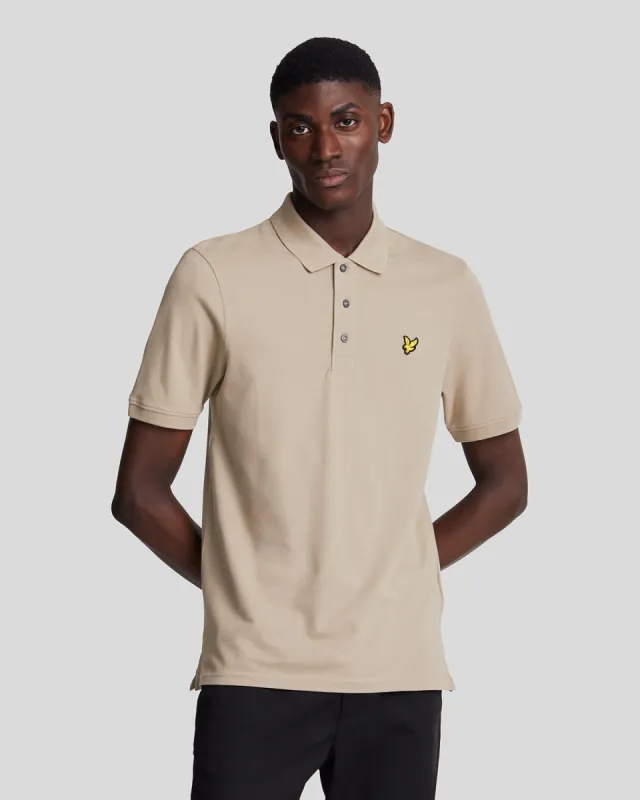 Plain Polo Shirt sold by Lyle & Scott