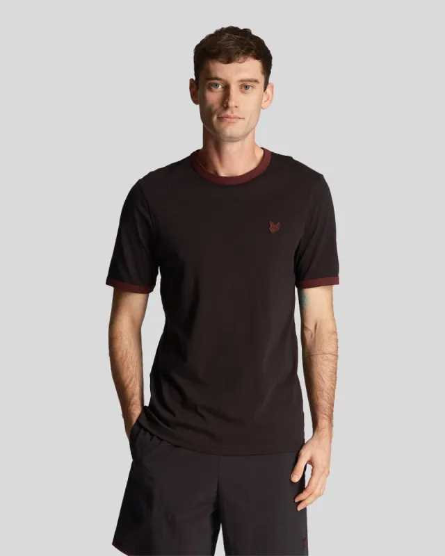 Tonal Ringer T-Shirt sold by Lyle & Scott