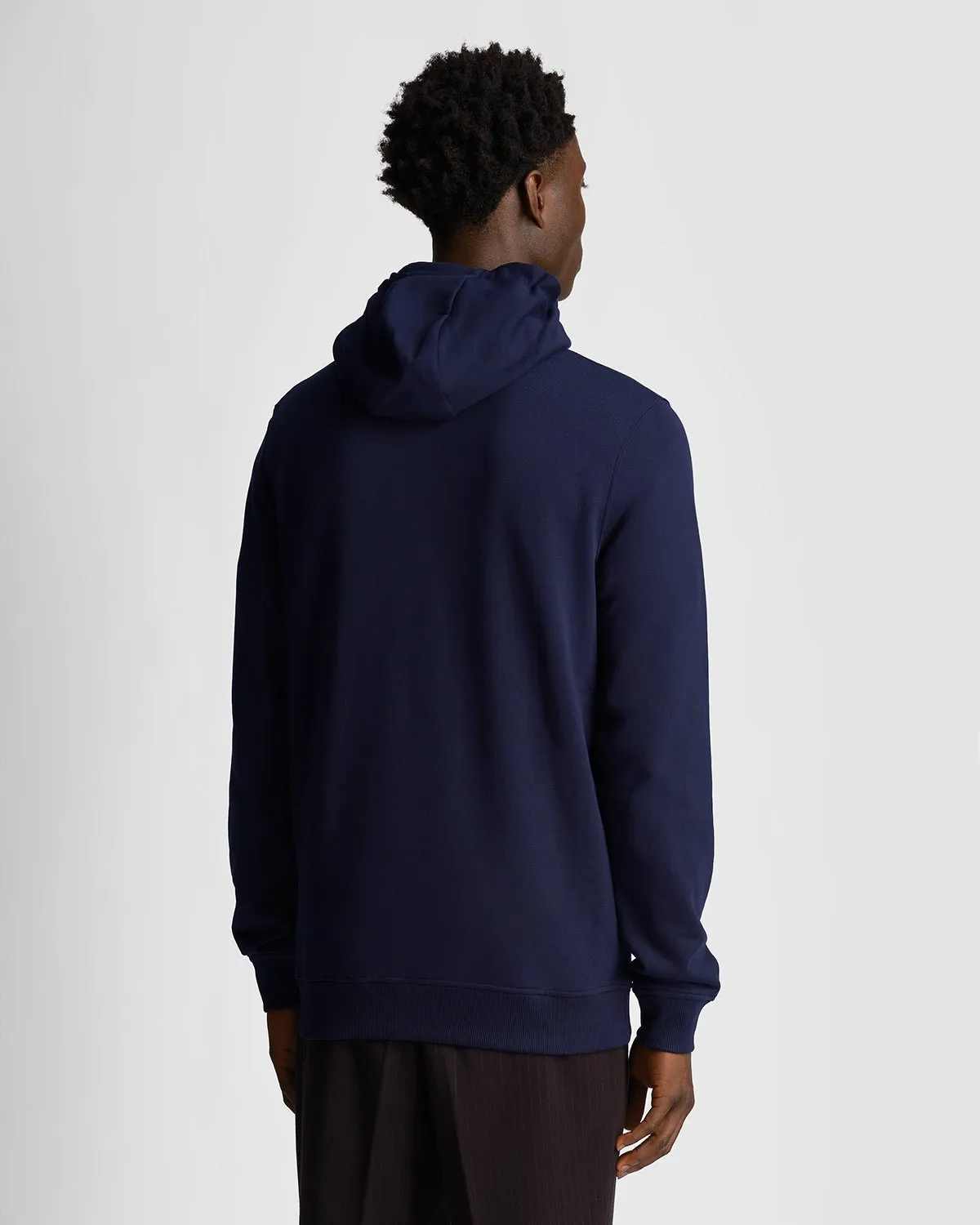 Tonal Eagle Zip Through Hoodie sold by Lyle & Scott product image thumbnail 3