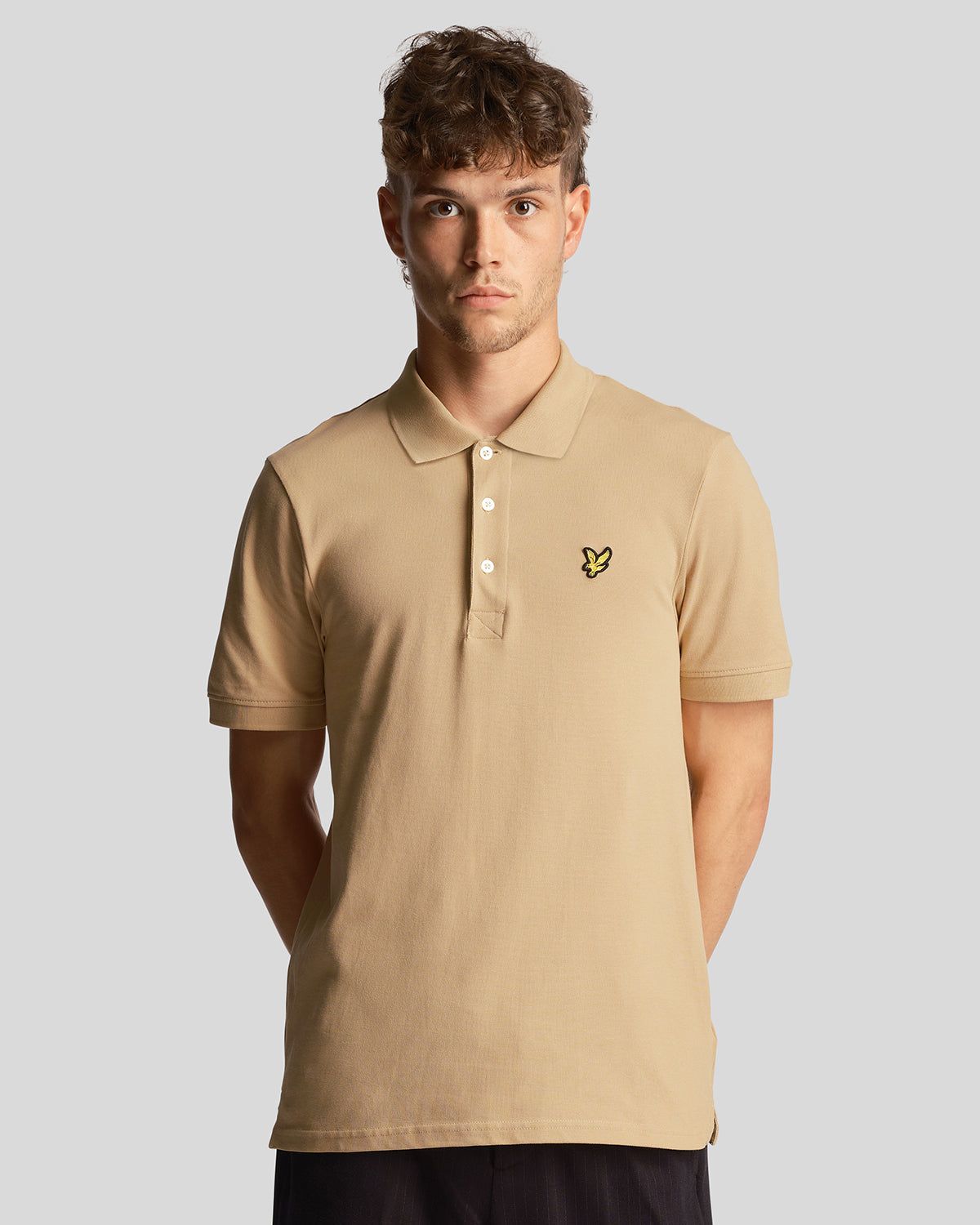 Plain Polo Shirt sold by Lyle & Scott