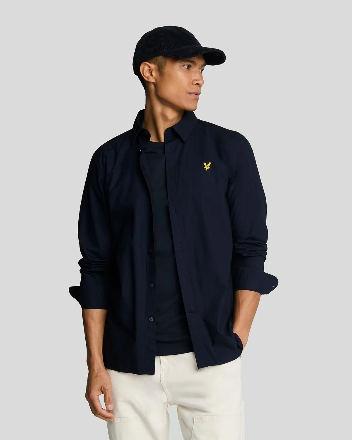 Cotton Poplin Shirt sold by Lyle & Scott