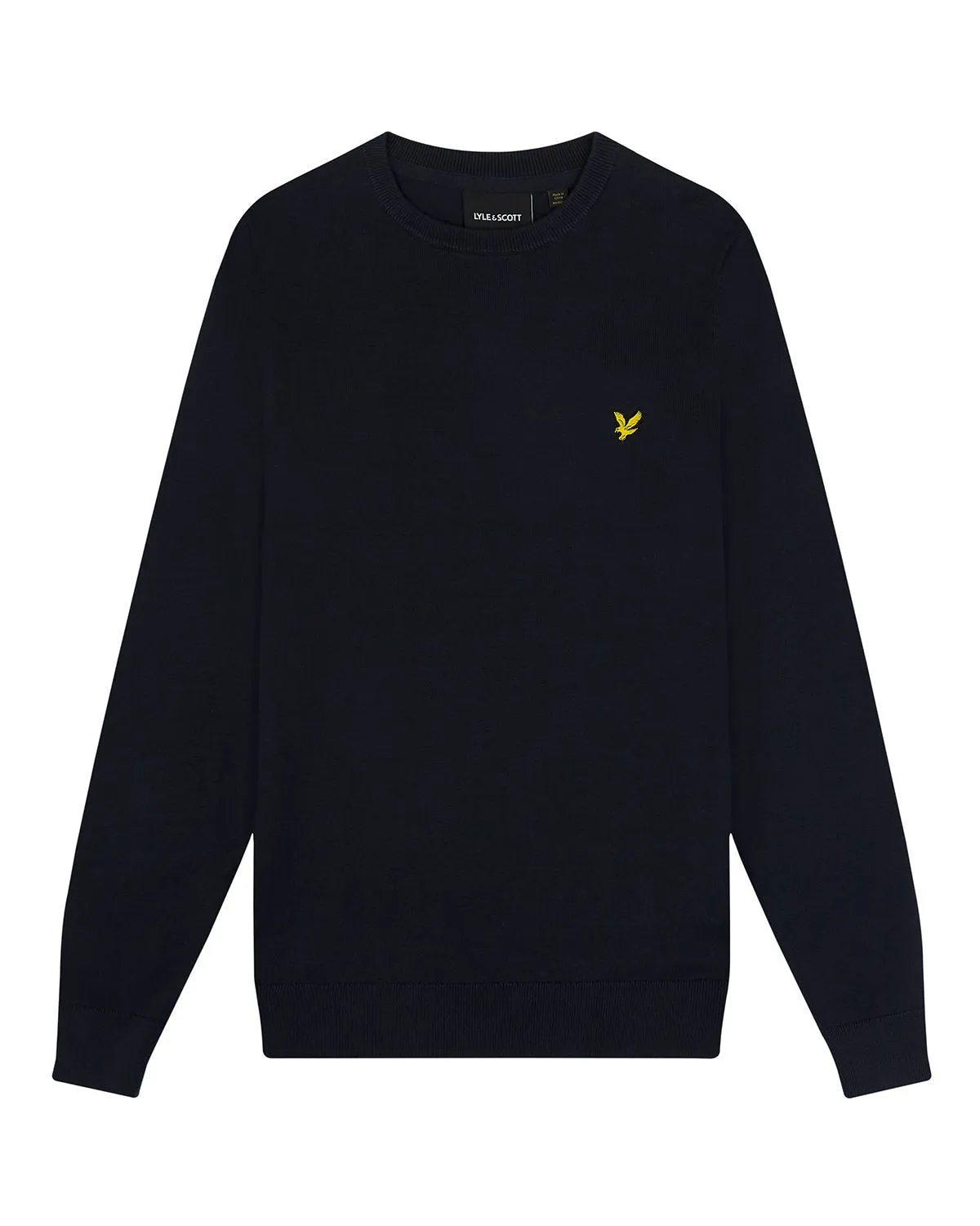 Cotton Crew Neck Jumper sold by Lyle & Scott product image thumbnail 5
