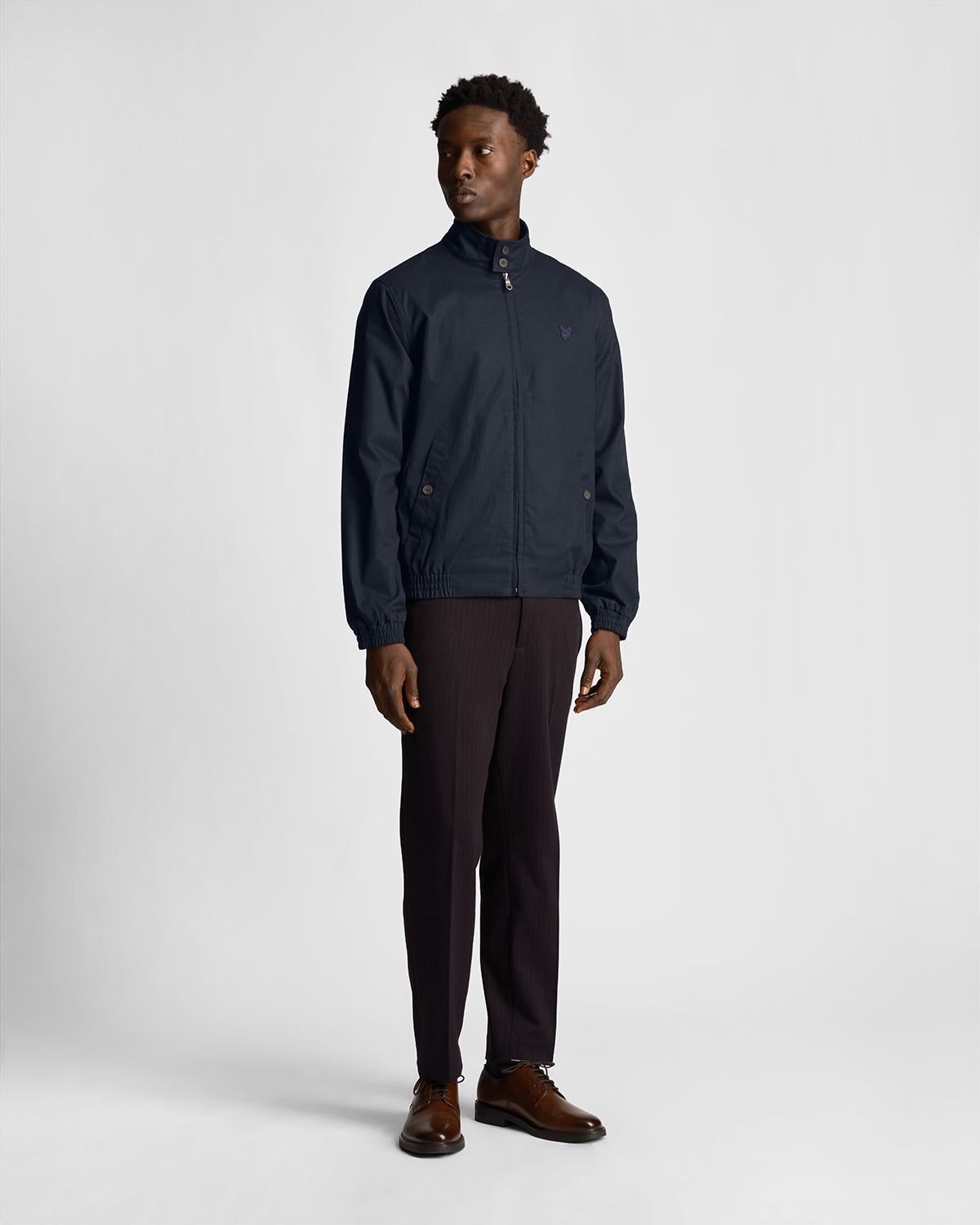 Tonal Eagle Harrington Jacket sold by Lyle & Scott product image thumbnail 2