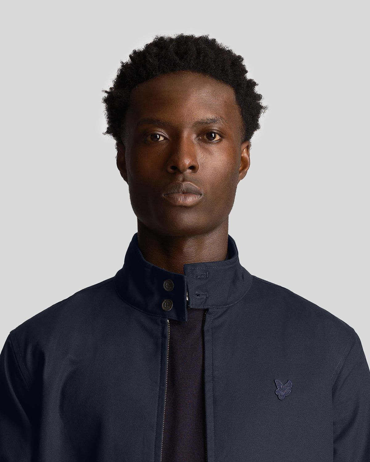 Tonal Eagle Harrington Jacket sold by Lyle & Scott product image thumbnail 4