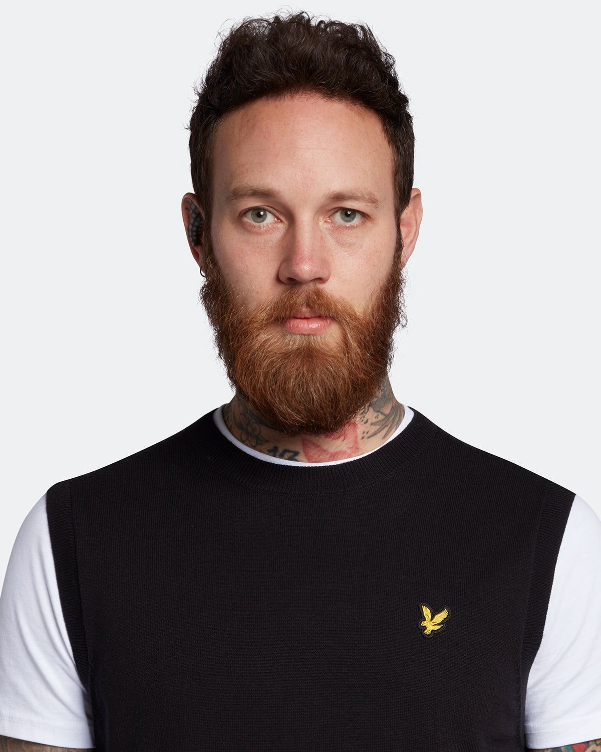 Cotton Crew Neck Vest sold by Lyle & Scott product image thumbnail 4