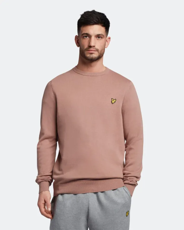 Cotton Crew Neck Jumper sold by Lyle & Scott