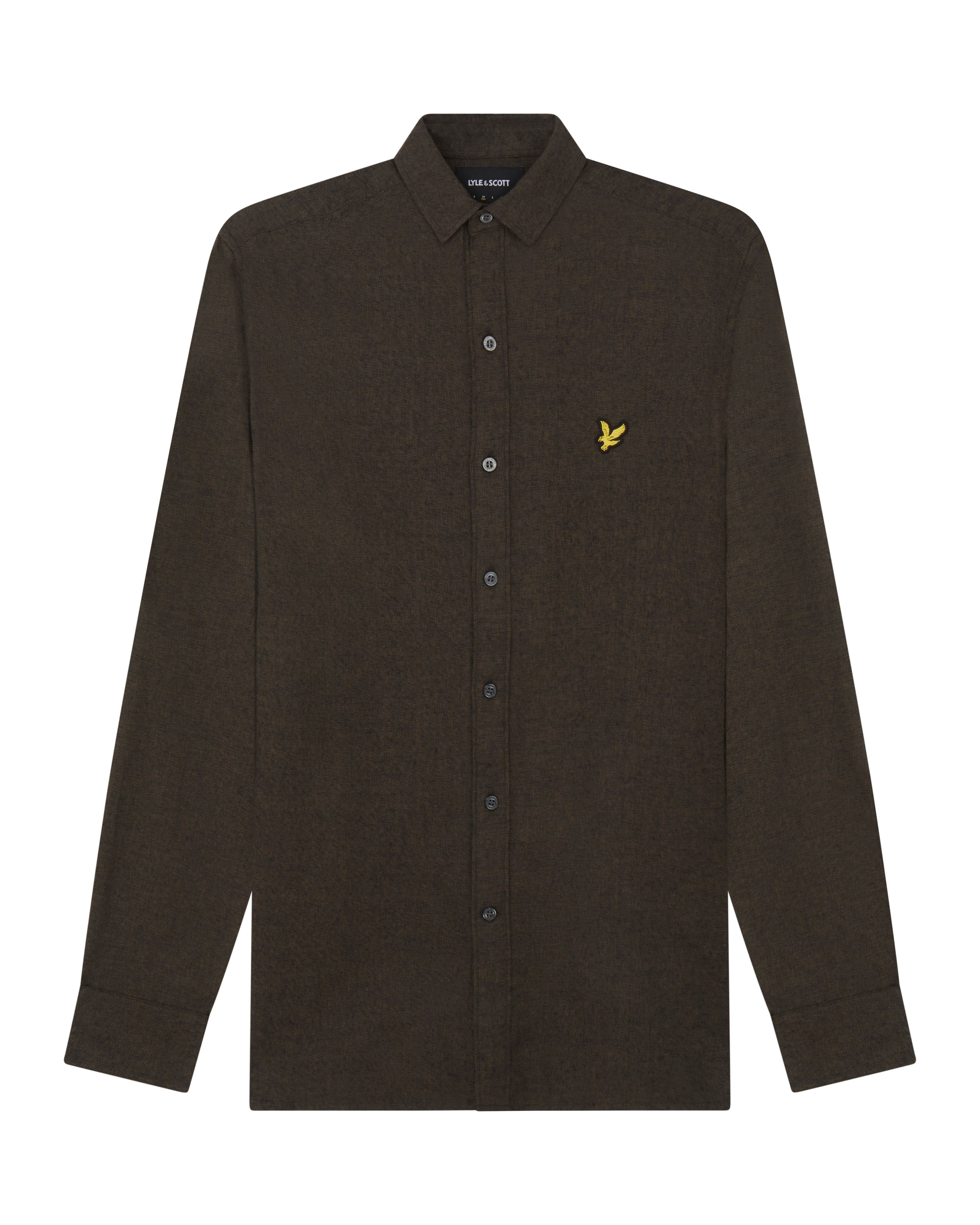 Marl Flannel Shirt sold by Lyle & Scott product image thumbnail 5