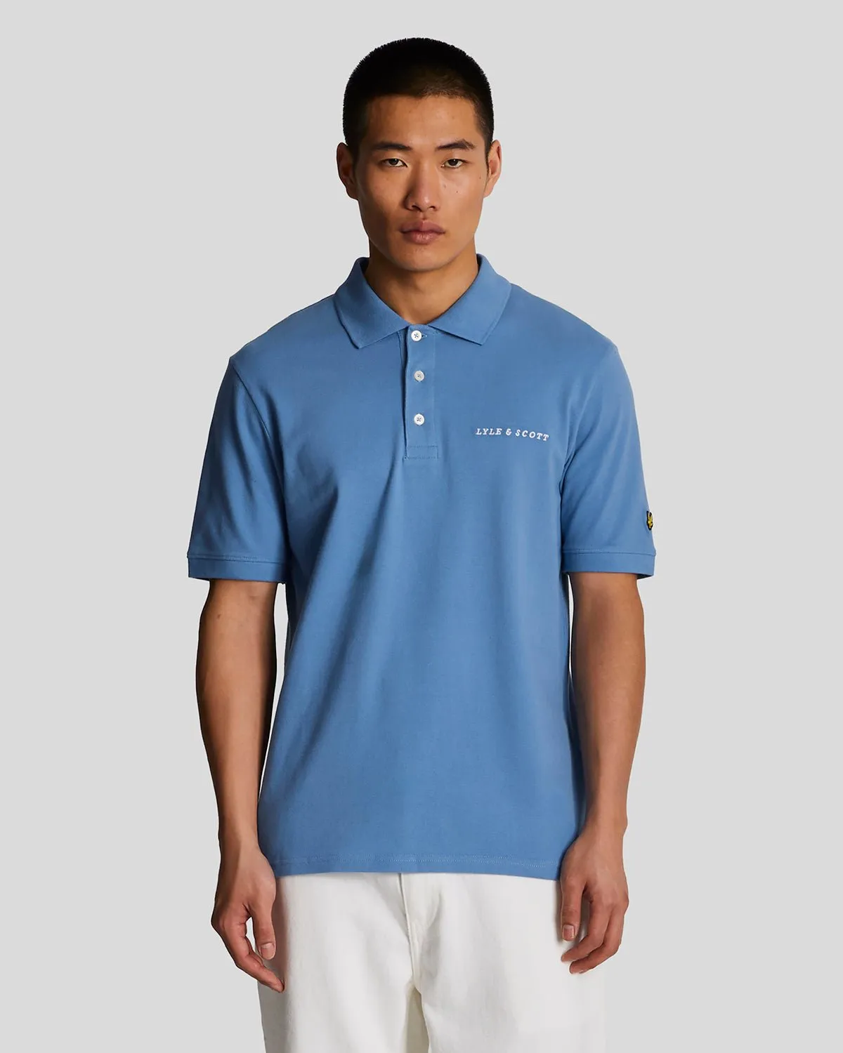Embroidered Polo Shirt sold by Lyle & Scott