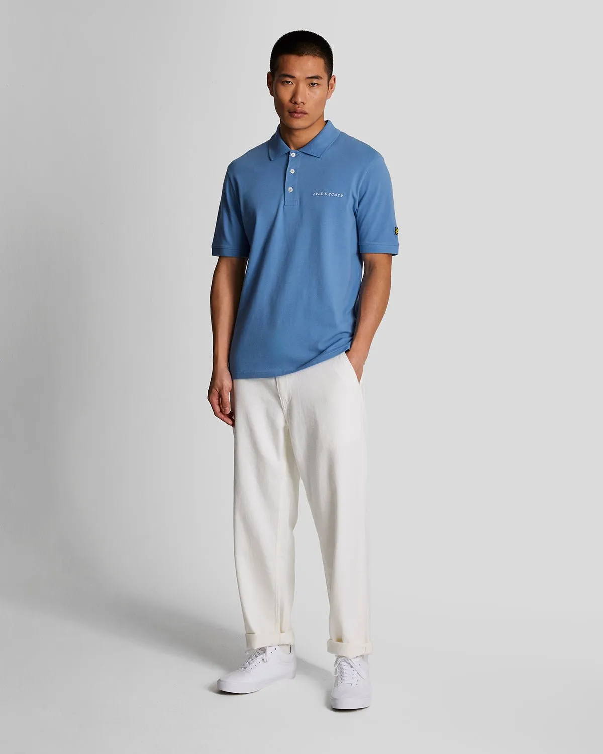 Embroidered Polo Shirt sold by Lyle & Scott product image thumbnail 2