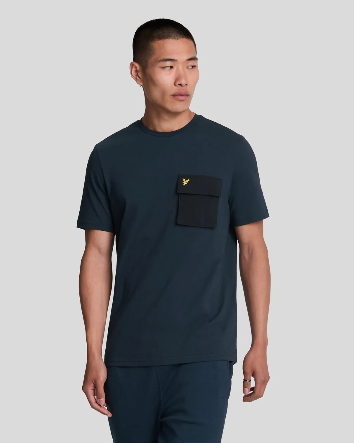 Woven Pocket T-Shirt sold by Lyle & Scott