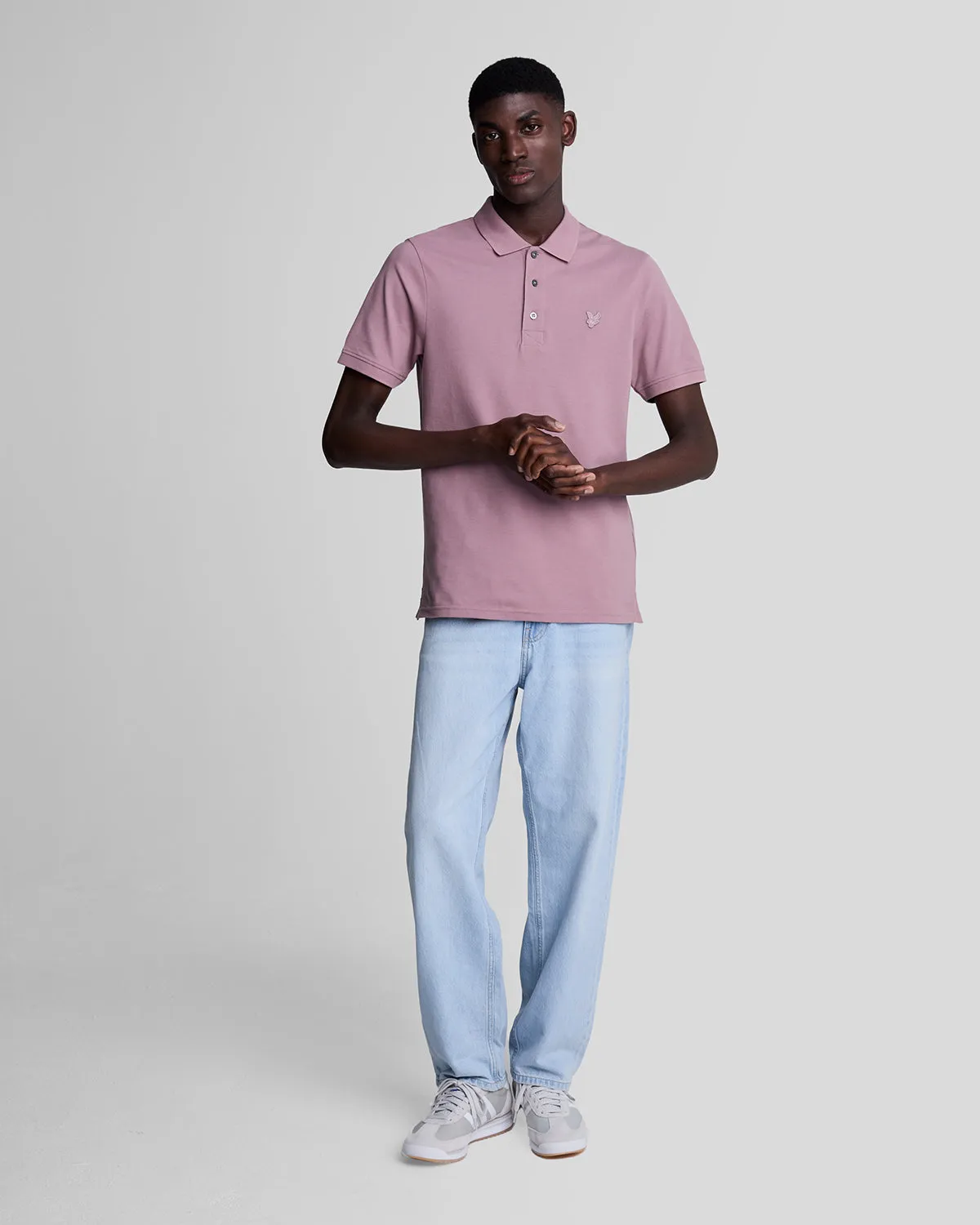 Tonal Eagle Polo Shirt sold by Lyle & Scott product image thumbnail 2