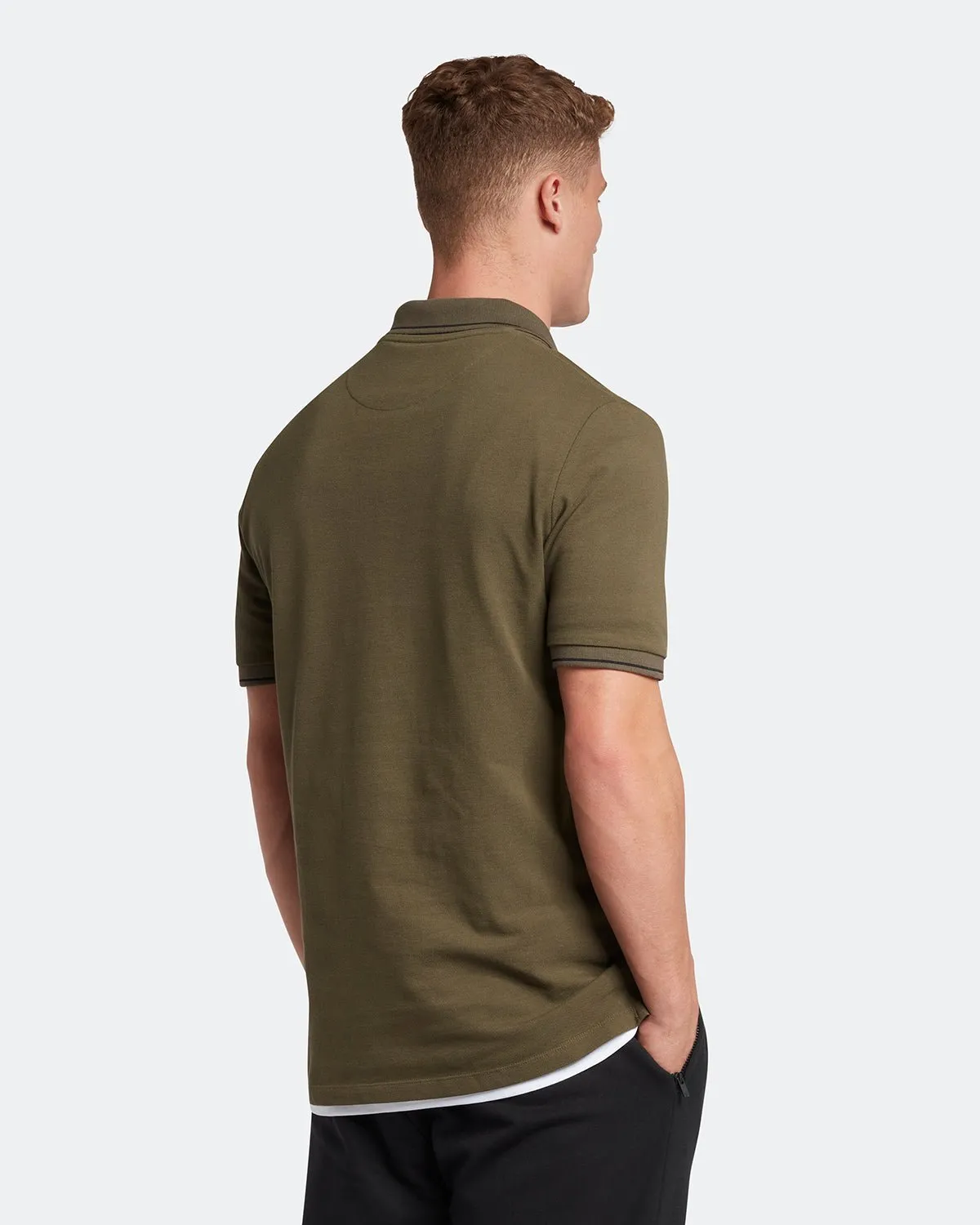 Casuals Tipped Polo Shirt sold by Lyle & Scott product image thumbnail 3