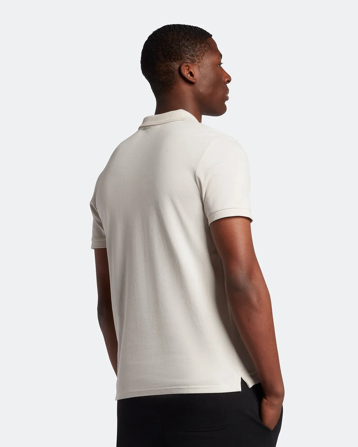 Crest Tipped Polo Shirt sold by Lyle & Scott product image thumbnail 3