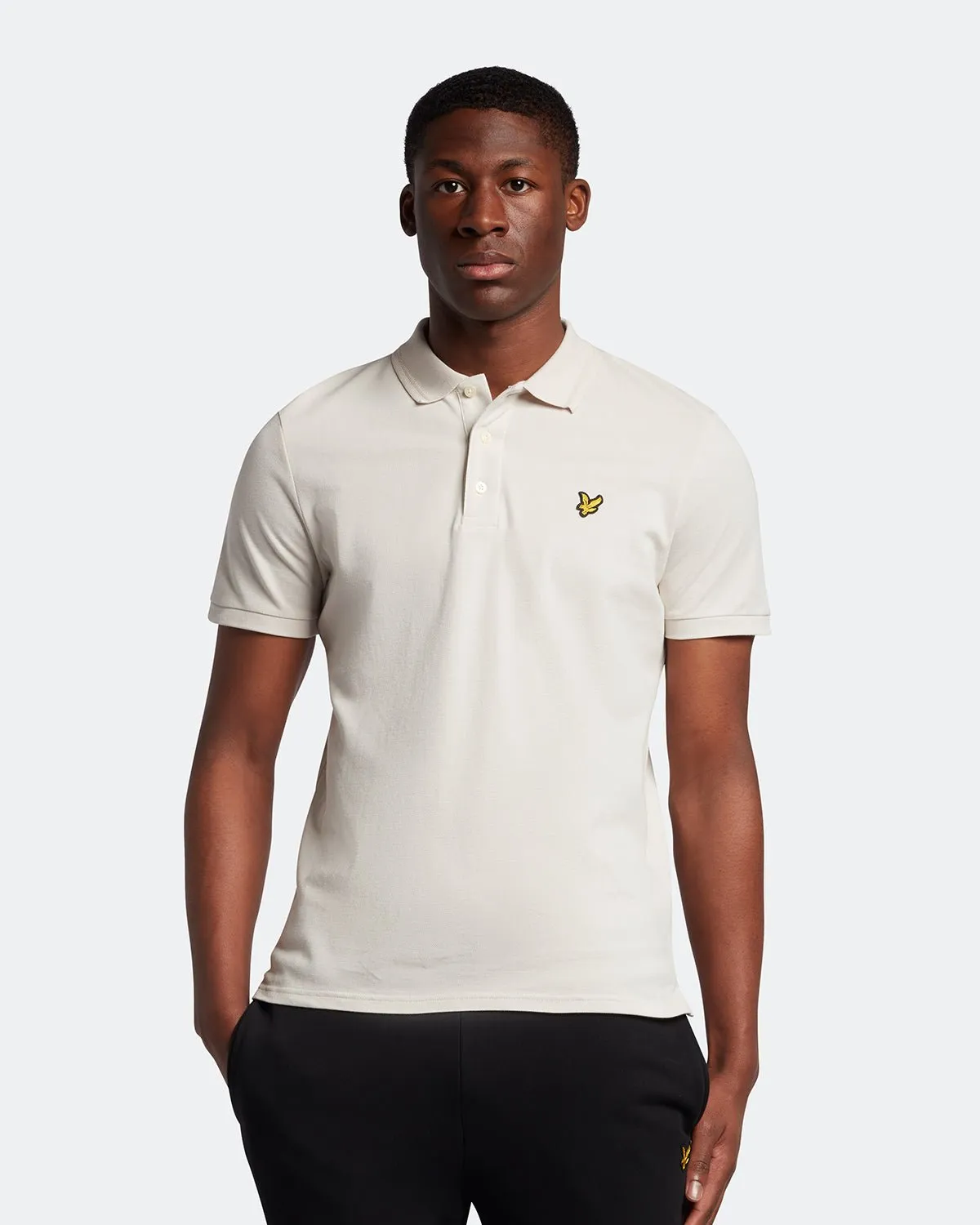 Crest Tipped Polo Shirt sold by Lyle & Scott