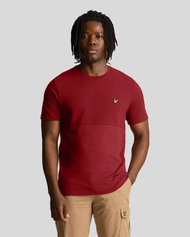 Textured T-Shirt sold by Lyle & Scott