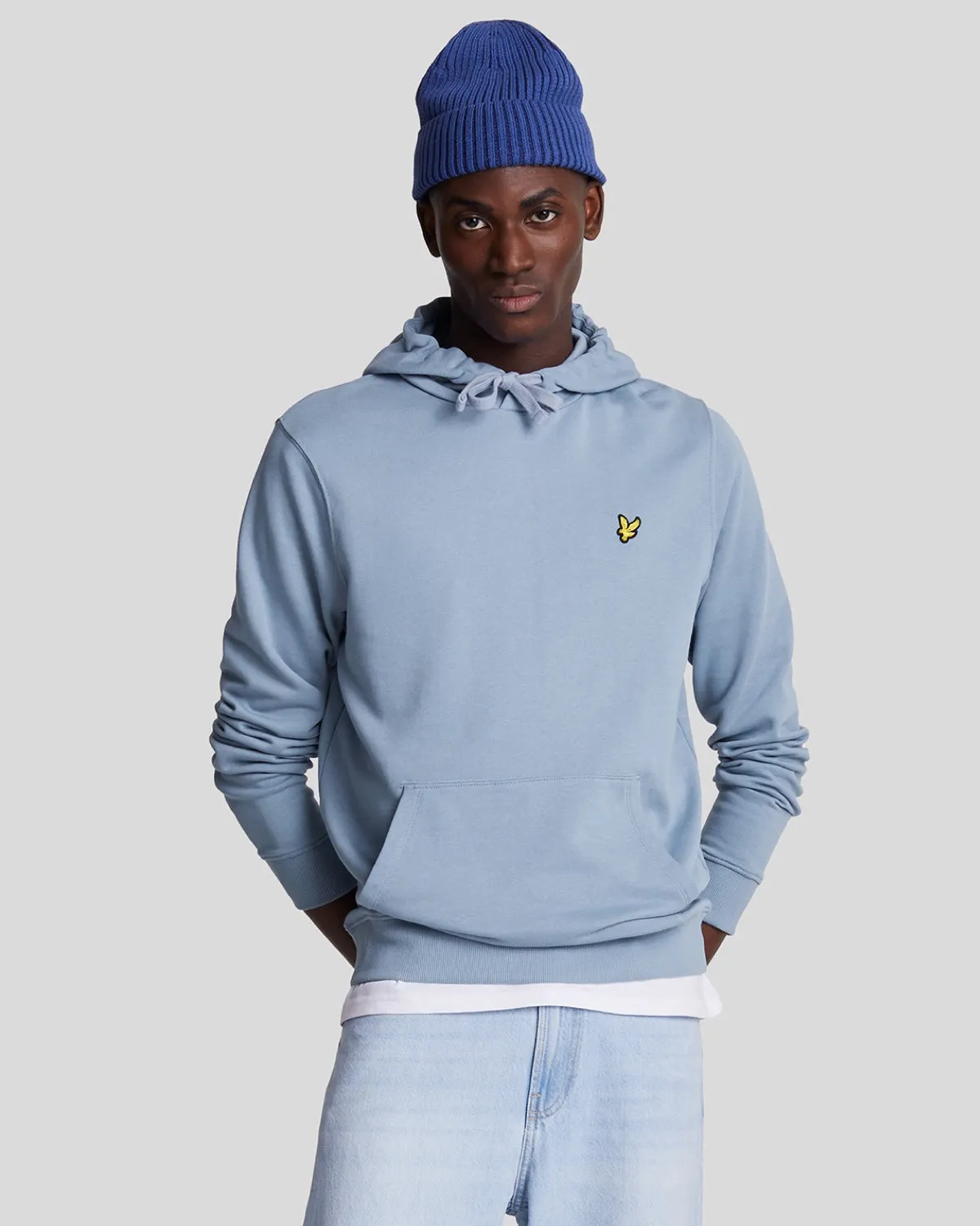 Loopback Cotton Hoodie sold by Lyle & Scott