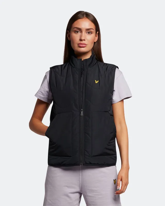 Womens Padded Gilet sold by Lyle & Scott