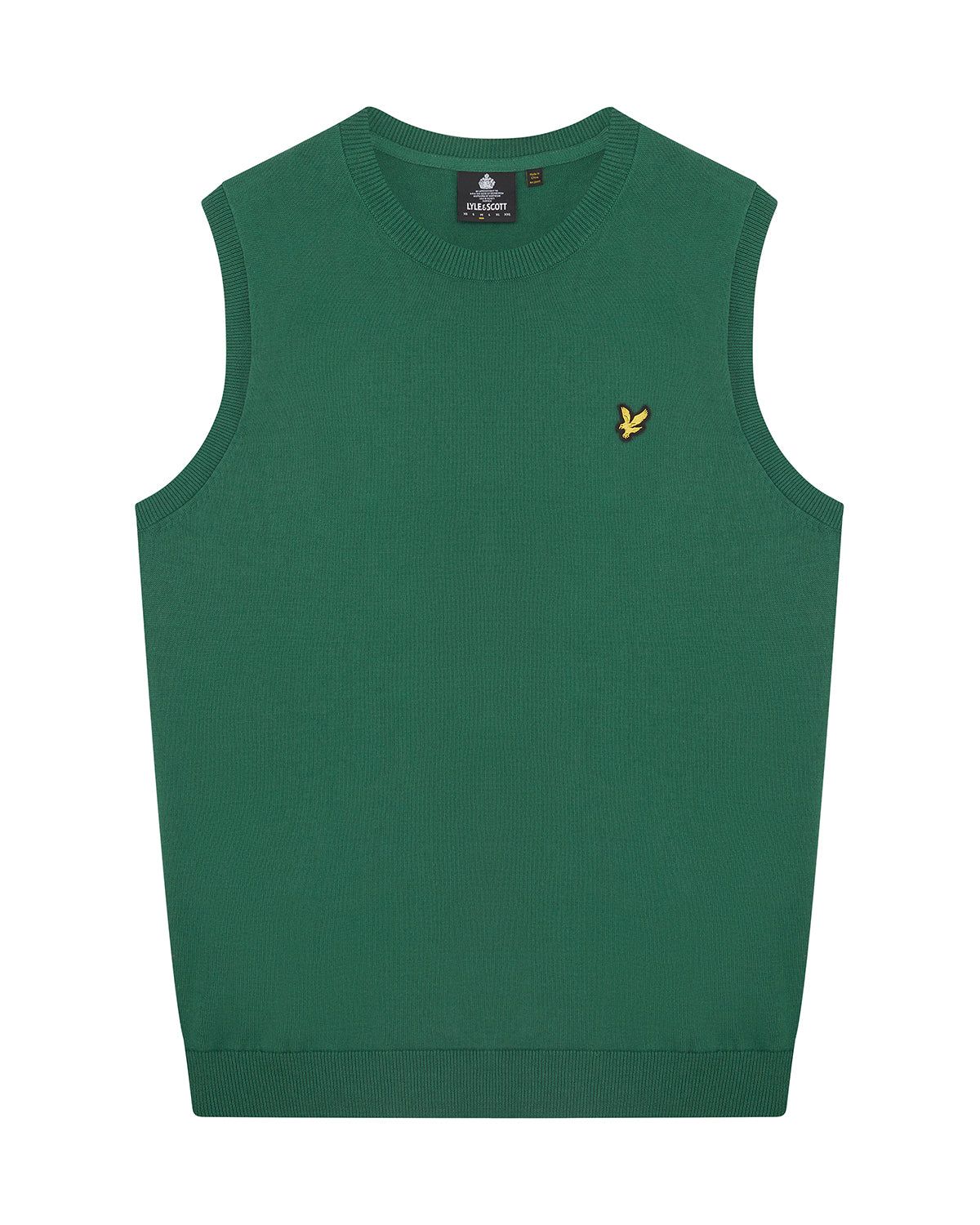 Cotton Crew Neck Vest sold by Lyle & Scott product image thumbnail 5
