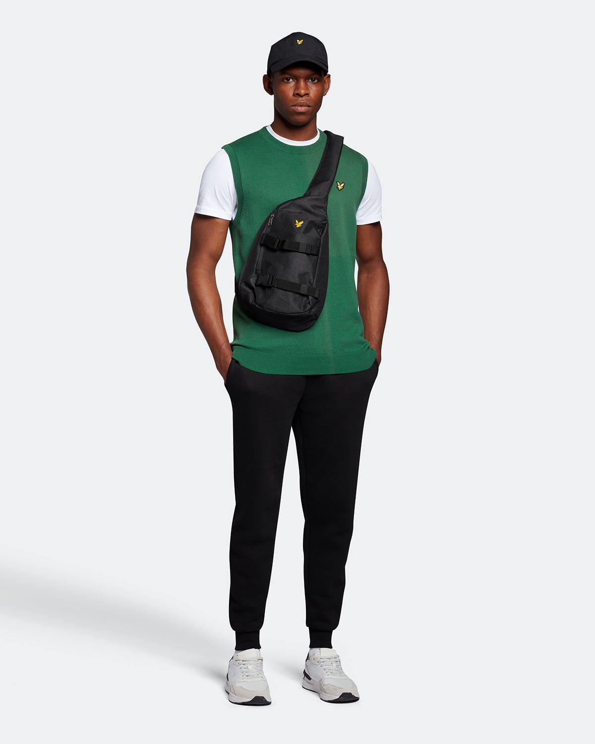 Cotton Crew Neck Vest sold by Lyle & Scott product image thumbnail 2