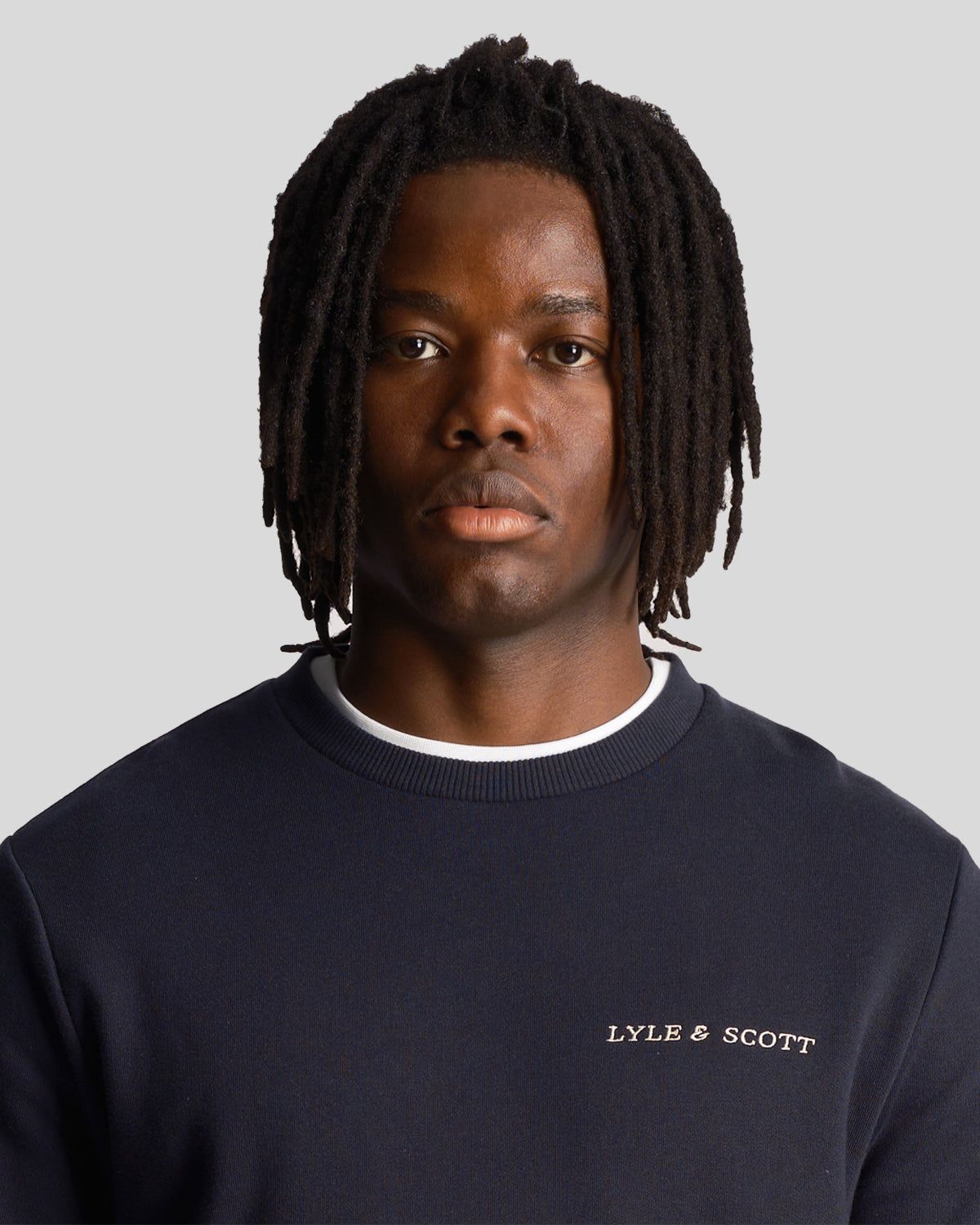Embroidered Crew Neck Sweatshirt sold by Lyle & Scott product image thumbnail 4