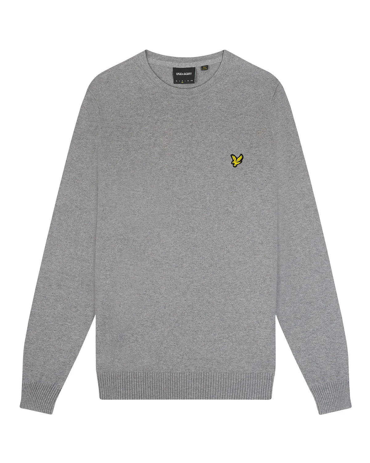 Cotton Merino Crew Neck Jumper sold by Lyle & Scott product image thumbnail 5